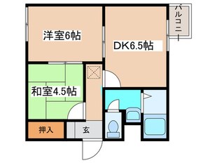 Ｖｉｌｌａ　南円山の物件間取画像